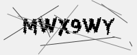 Text CAPTCHA sample 8